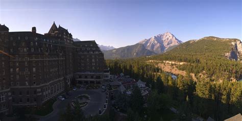 fairmont webcam|Fairmont Banff Springs